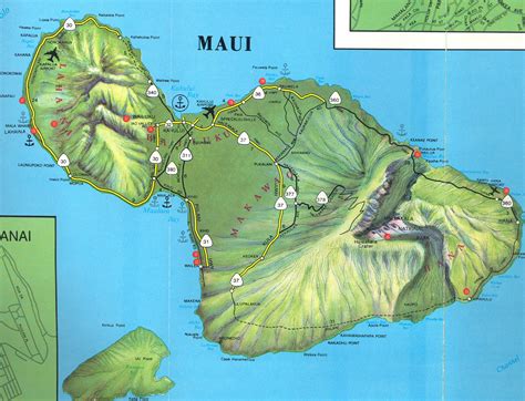 Map Maui