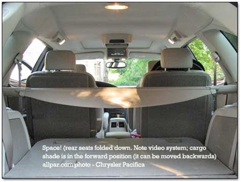 Chrysler pacifica cargo cover