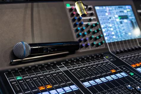 TV studio microphone Stock Photo by ©emashurov 5164949