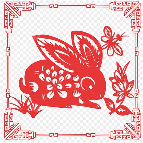 Zodiac Paper Cut PNG Transparent, Fine Red Zodiac Paper Cutting, Dog Paper Cutting, Round Border ...