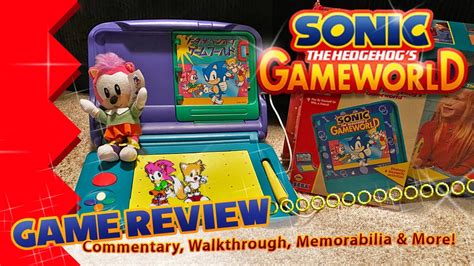 Sonic the Hedgehog's Gameworld SEGA Pico Game Review: Gameplay, Collectibles, & More! - YouTube