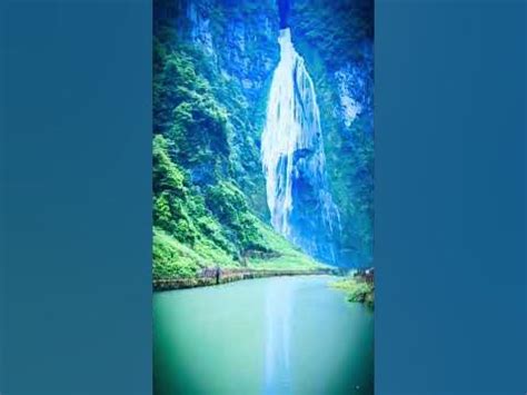 Mind Blowing Scenery by Nature & Waterfall #shorts #youtubeshorts #shortsfeed - YouTube