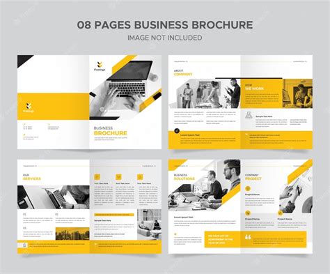 Premium PSD | Corporate Brochure Design Template