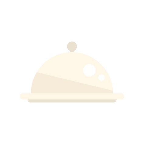 Lunch tray icon flat vector. Dinner meal 17336027 Vector Art at Vecteezy