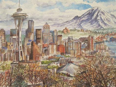 Seattle art | Seattle art, Art inspiration, Art