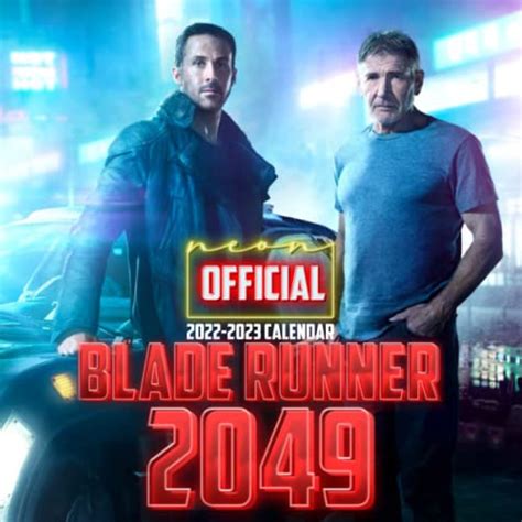 Blade Runner 2049 2022 Calendar: OFFICIAL Blade Runner 2049 calendar ...