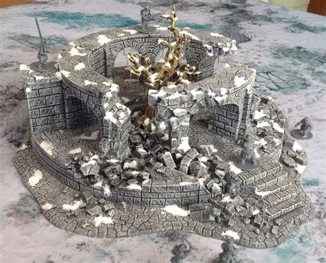 Frostgrave temple tutorial. Amazing. | Warhammer terrain, Miniature ...