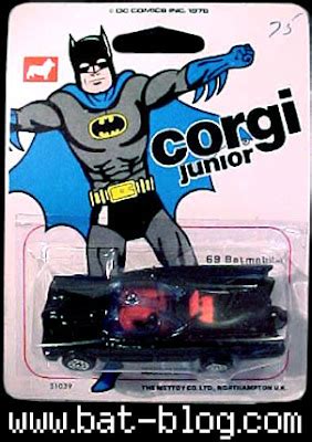 BAT - BLOG : BATMAN TOYS and COLLECTIBLES: Vintage 1970's Corgi Toy Cars PENGUINMOBILE & Corgi ...
