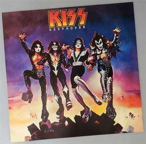 Kiss Destroyer Album Cover Poster - Etsy