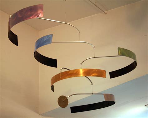 Hanging Mobiles by Joel Hotchkiss Surround Art Mobile | Kunst sculpturen, Sculpturen, Beeldende ...