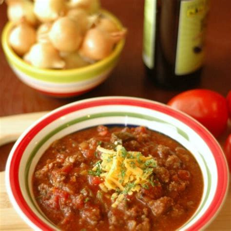 Slow Cooker Bison Chili - Slow Cooker Gourmet