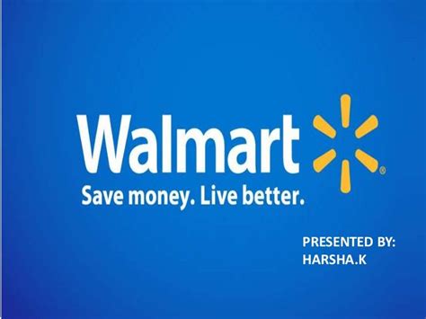 WALMART - Save money.Live better