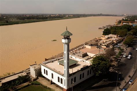 River Nile in Egypt Turns Murky Brown Due to Heavy Flooding