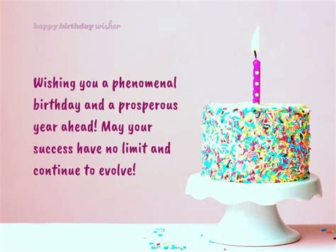 Wishing you a phenomenal birthday - Happy Birthday Wisher