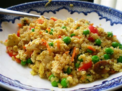 Quinoa Fried Rice ~ From Anne's Kitchen