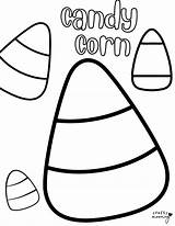 Free Printable Candy Corn Coloring Page  Sheet sketch template