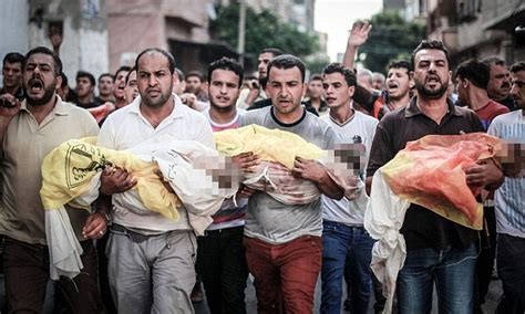 Palestinian child death toll rises to 70 after Israel's Gaza offensive | Daily Mail Online