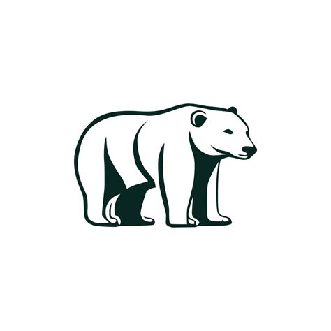 polar bear animal vector logo 22176207 Vector Art at Vecteezy