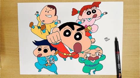 Share 83+ easy sketch of shinchan super hot - seven.edu.vn