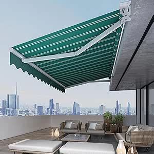 Amazon.com : Retractable Awnings, Motorized Remote Control Outdoor ...