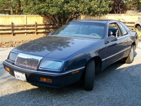 COAL – 1988 Chrysler LeBaron Coupe – Midnight Blue