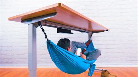 Keep This Under Desk Hammock a Secret from Your Boss