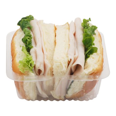 Save on Food Lion Deli Sub Sandwich Turkey Swiss on Kings Hawaiian ...