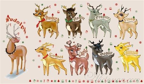 santa's reindeer names | Search Results for “Santa S Reindeer Names” – Calendar 2015 | Santas ...