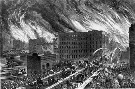 Today in History: OCTOBER 8 = The Great Chicago Fire of 1871