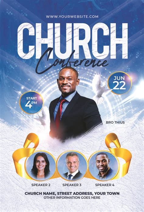 Church Flyer Template | Ready to Print and Edit