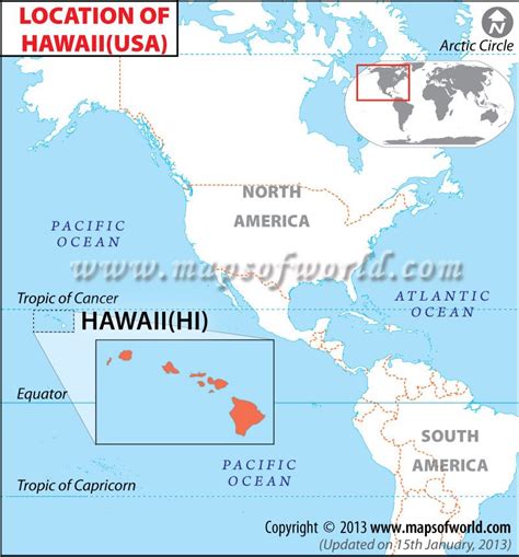 +25 World Map Hawaii Location Parade – World Map With Major Countries