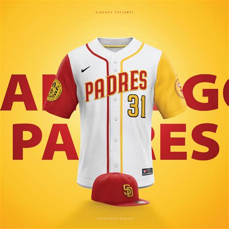 City Connect Jersey + Cap - Flag Version : r/Padres