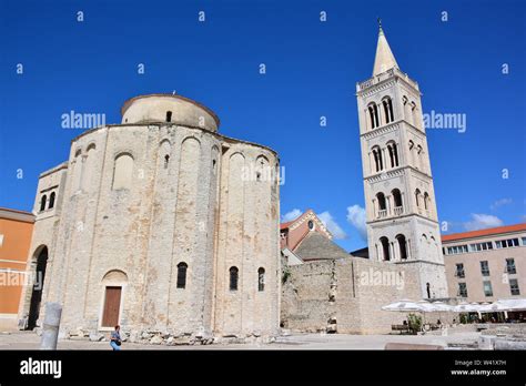 Church of St Donatus, Crkva sv. Donata, Zadar, Croatia, Europe, UNESCO ...