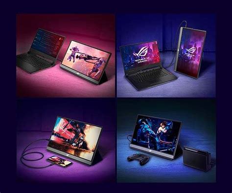 Asus ROG Strix XG17AHPE Portable Gaming Monitor with 240hz Refresh Rate ...