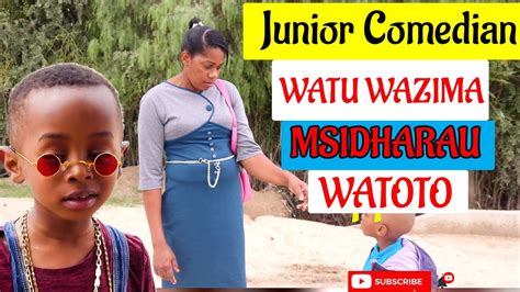 Watu wazima wanadharau Watoto sana 🤣🤣🤣@okumbajunior3754 @juniorcomedian - YouTube