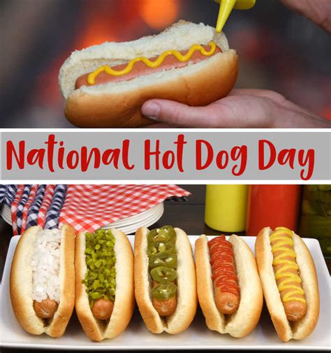 National Hot Dog Day Day 2024 - Davida Evelina