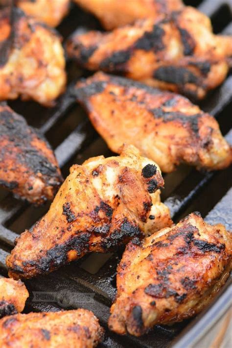 Grilled Chicken Wings - Grilling, Smoking, Living