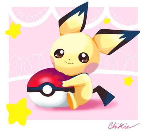 Pichu! Was bored, so I ended up making this : r/pokemon