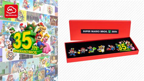 Second Super Mario Bros 35th Anniversary pin set details revealed - My Nintendo News