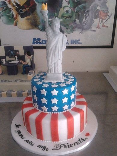 Statue Of Liberty Cake July 4th | Cake, Patriotic cake, Fourth of july ...