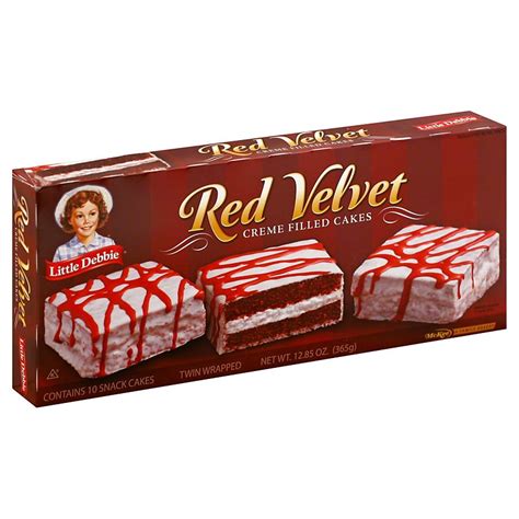 Little Debbie Red Velvet Creme Filled Cakes - Shop Snacks & Candy at H-E-B