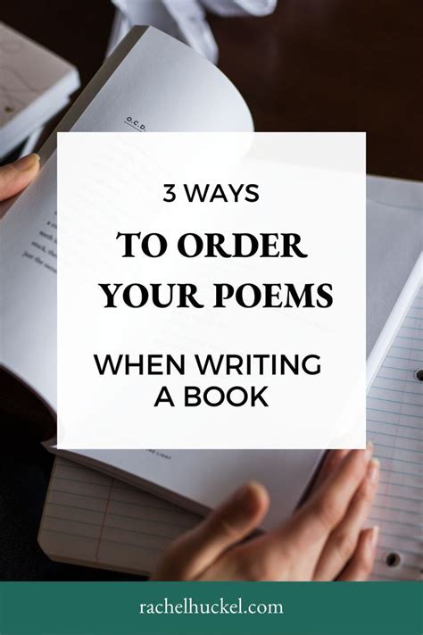 How to Write a Poetry Book | Writing poems, Writing a book, Writing prompts for writers