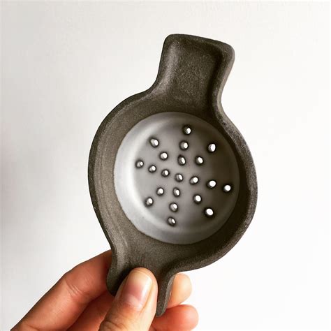 Ceramic Tea strainer | Ceramic mugs, Ceramics, Pottery