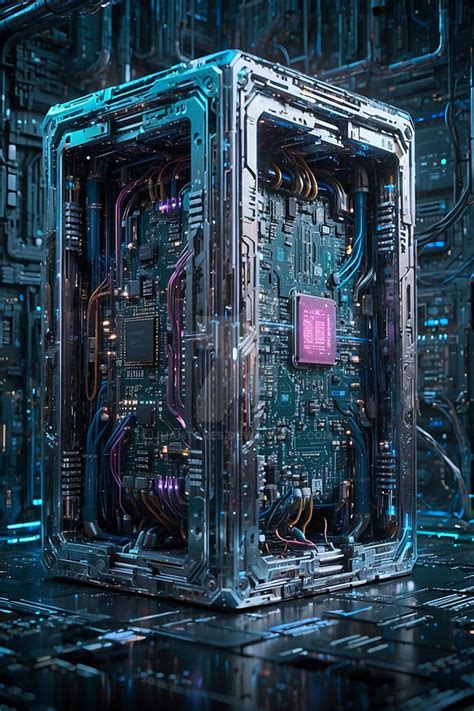 A marvelously intricate quantum computer by jhantares on DeviantArt