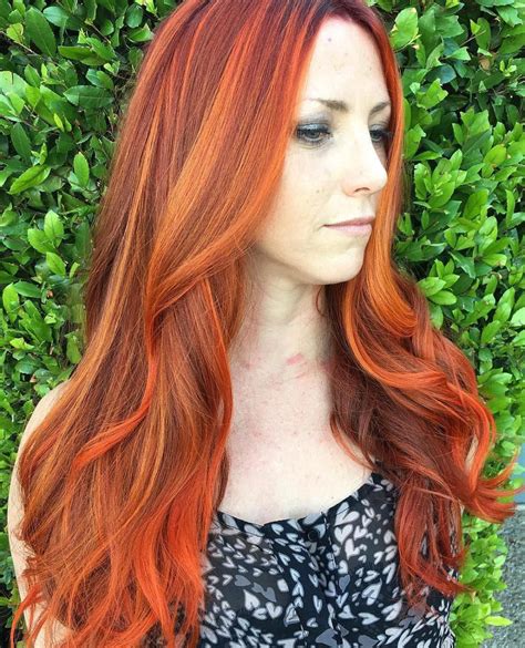 20 Burnt Orange Hair Color Ideas to Try | Burnt orange hair color, Burnt orange hair, Orange hair