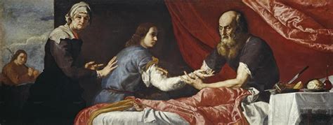 Isaac Blessing Jacob, 1637 - Jusepe de Ribera - WikiArt.org