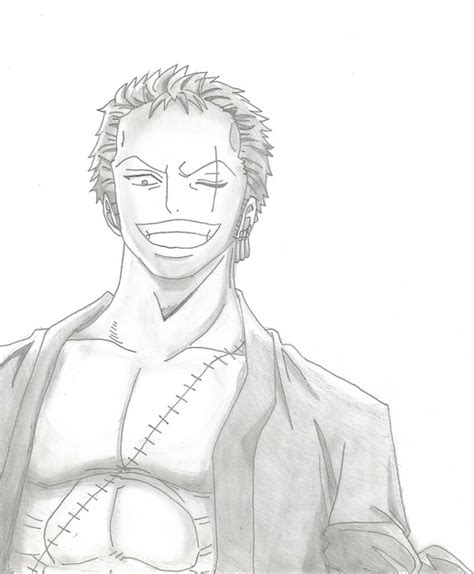 Drawing Roronoa Zoro by xlLeonardo on DeviantArt