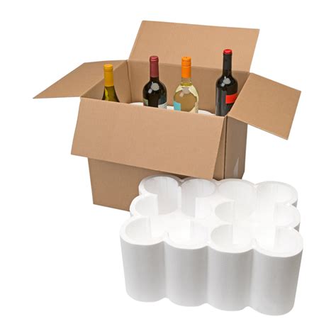 12-Bottle Styrofoam Wine Shipper - Wine-n-Gear