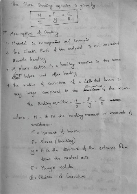 SOLUTION: Theory of pure bending - Studypool