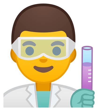 Man scientist Icon | Noto Emoji People Profession Iconset | Google